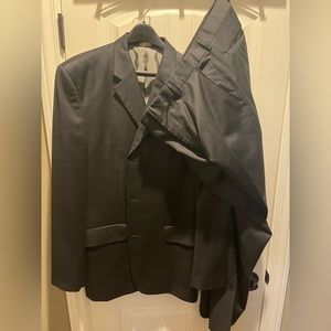 Banana Republic - Men’s Suit - NAVY Color Pin - 46R Jacket - 35/32 Pants